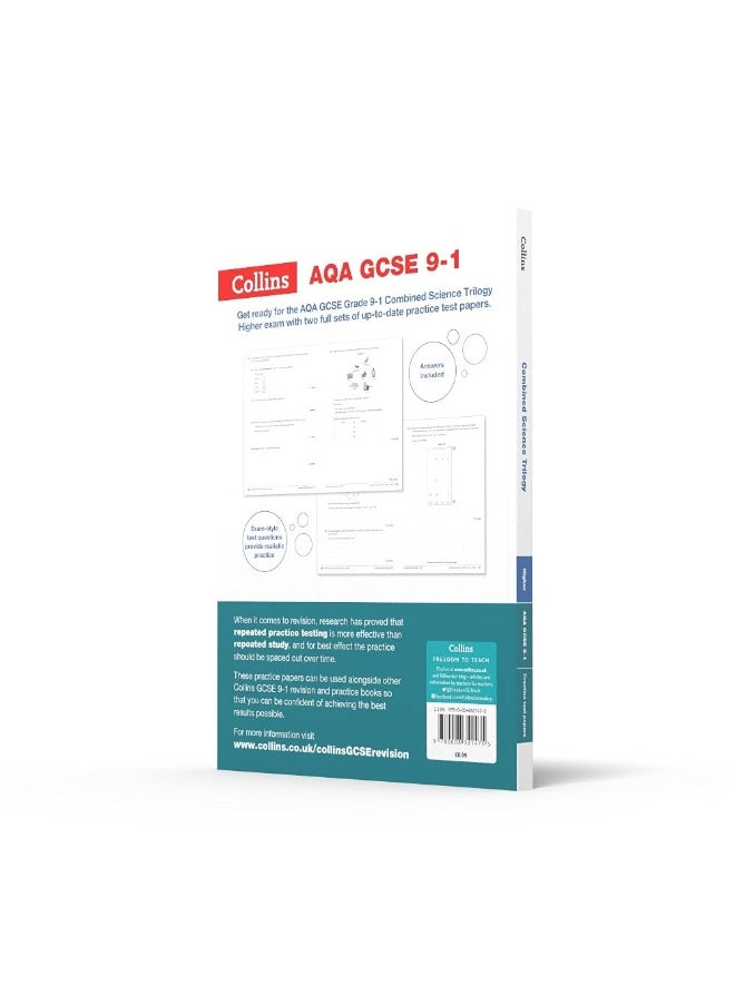 null - Collins AQA GCSE 9-1 Combined Science Higher Practice Papers: Ideal for the 2025 and 2026 exams - Image 1