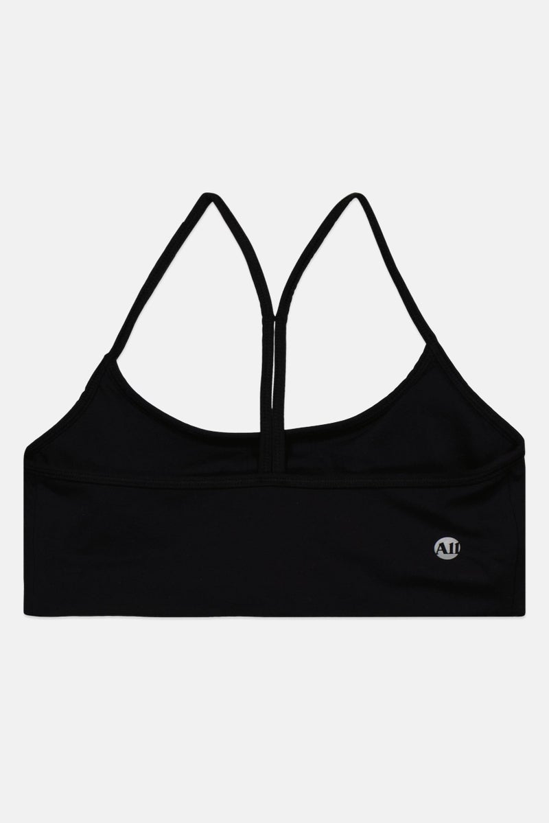 All Access Women Lightly Padded Bra, Black - Image 2