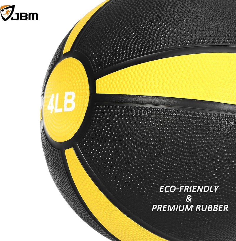 JBM Medicine Ball for Workouts Exercise Strength Training - Image 2