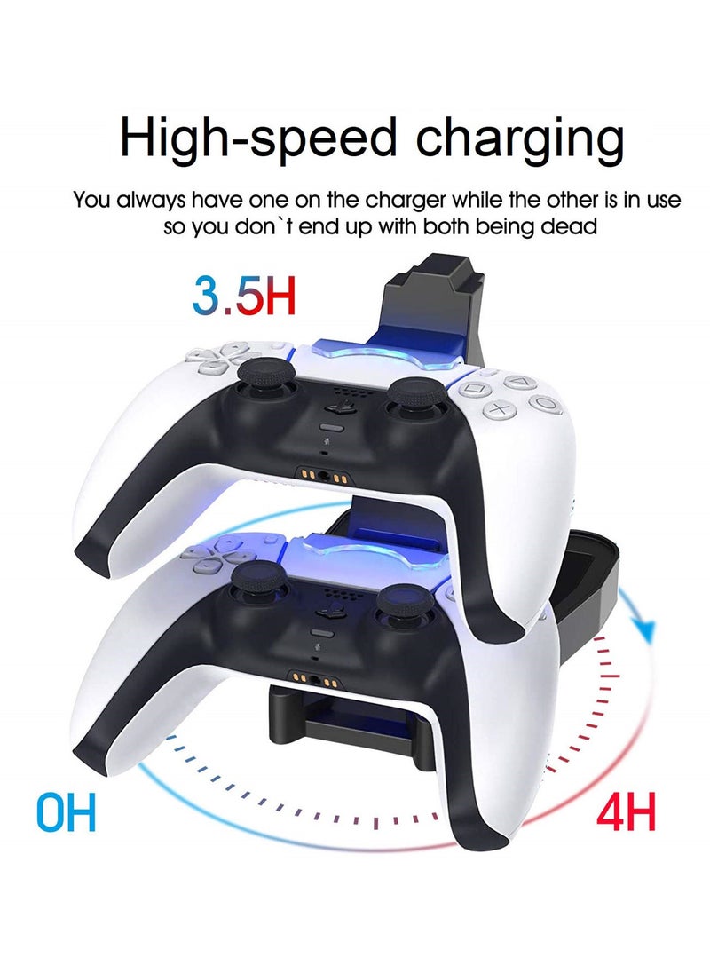 Dual Charge Controller Charger for Playstation 5 DualSense Controller  - Image 2