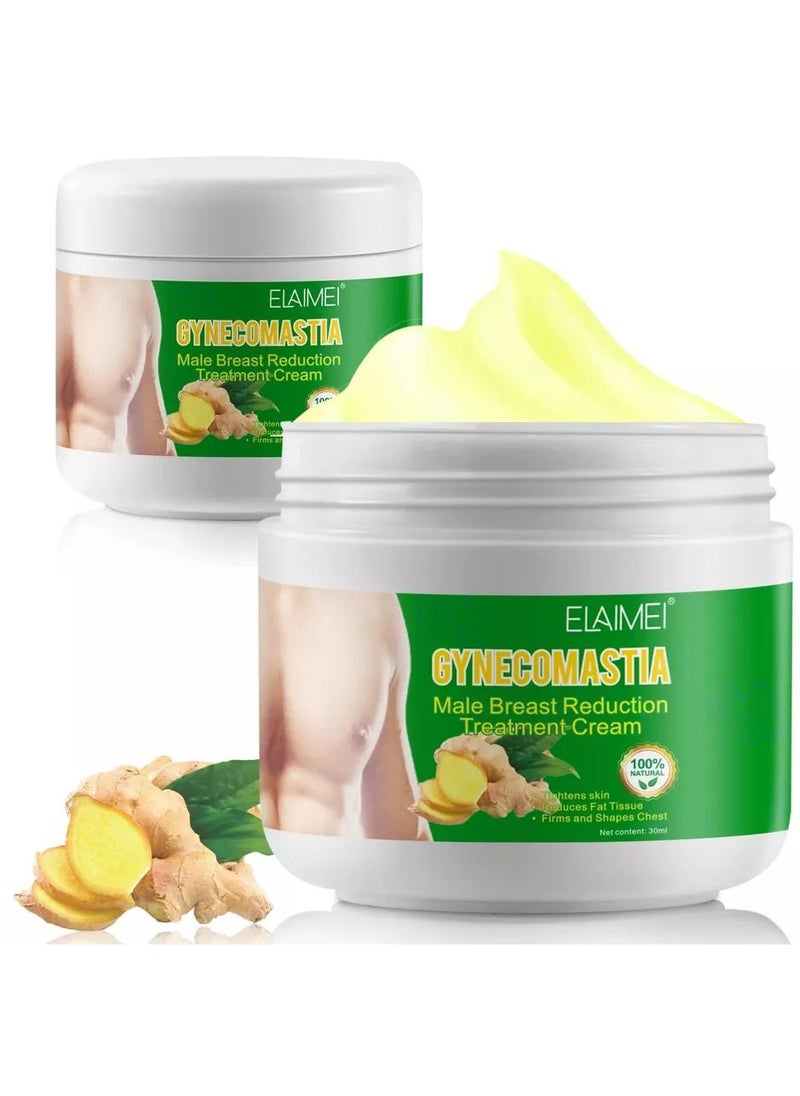 Elaimei - Gynecomastia Tightening Ginger Cream Men's Chest Ginger Cream Ginger Cream for Men 30 ml - Image 1