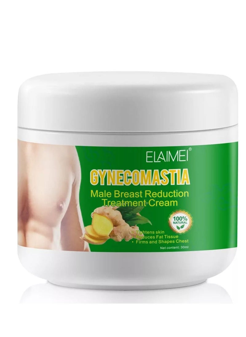 Elaimei - Gynecomastia Tightening Ginger Cream Men's Chest Ginger Cream Ginger Cream for Men 30 ml - Image 1