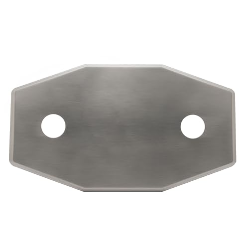 Westbrass TwoHole Remodel Plate Satin Nickel D50407 - Image 1