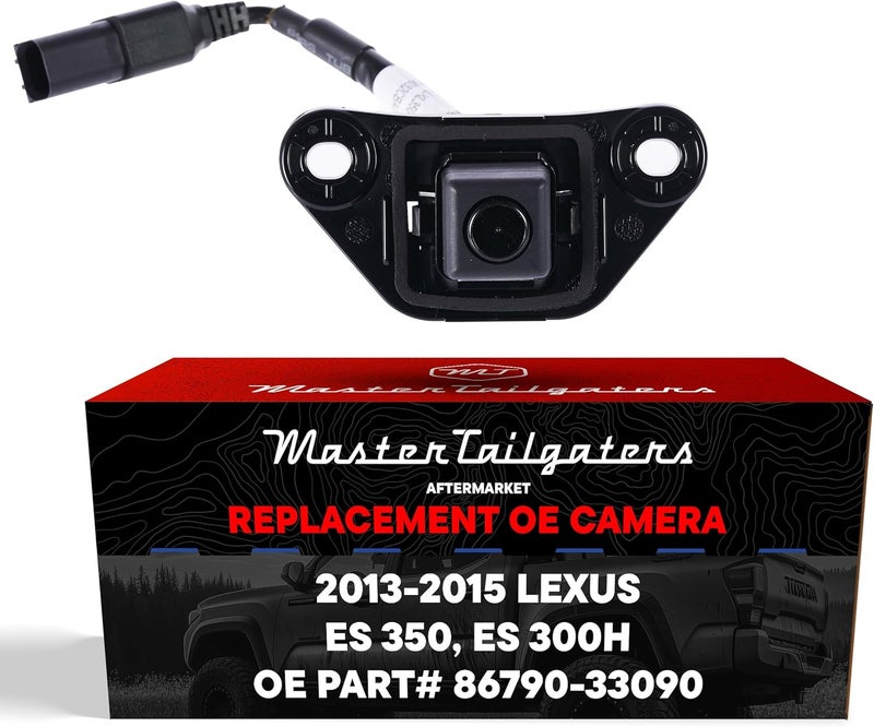 Master Tailgaters Replacement Backup Camera for Lexus ES 300h, ES 350 (2013-2015) - OE Part # 86790-33090 - Image 1