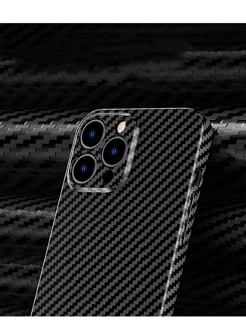 ELTRAZONE Personality Handsome Light Thin Carbon Fiber Pattern PC Phone case Compatible with iPhone 15 Plus Unique Comfortable Cool Shockproof Back Cover - Image 4