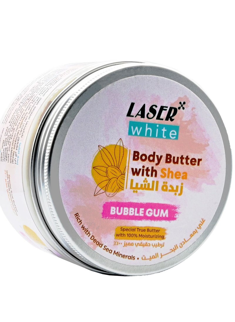 ليزر وايت - مرطب جسم بزبدة الشيا النقية - Image 1