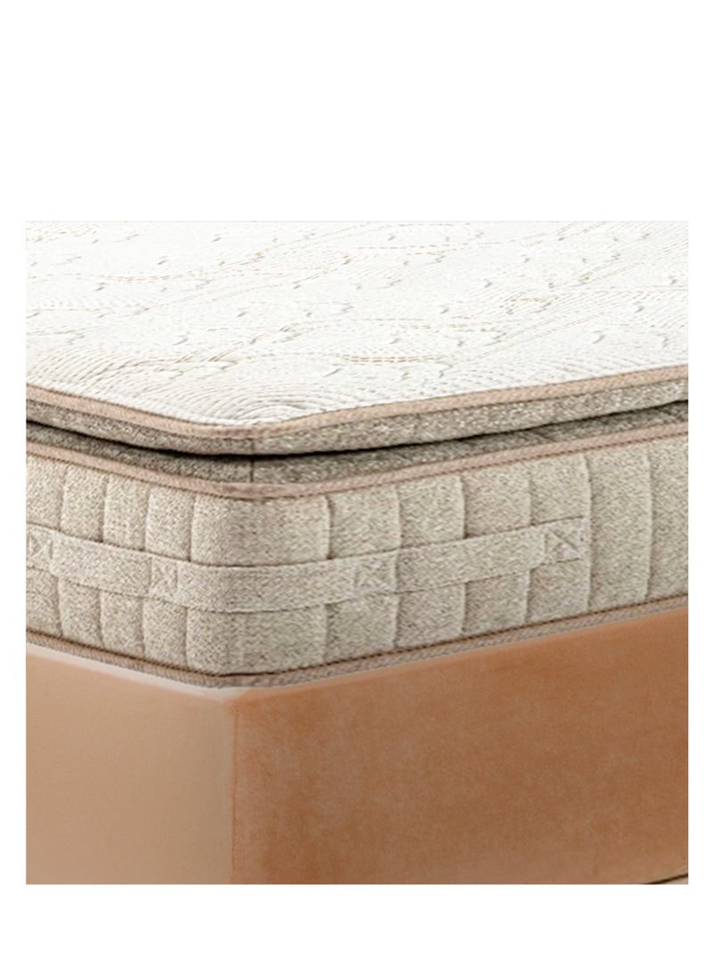 Back Care Sunrise Mattress, Pocket Spring & HR Foam, Medium Firm, Spine Support, Breathable Air Channels, Anti-Bacterial Cover, High-Quality Saudi Made, Best for Couples 200x200 - Image 2