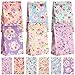 Panelee 24 Pcs Floral Gift Bags Pastel Small Tea Party Favors Flowers Paper Lunch Bag Bulk 87x47x3 in Goodie Candy Treat Pouches for Wedding Bridal Shower Birthday Mothers Day Decoration - Image 1