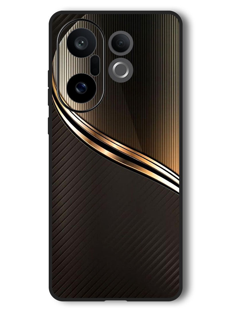 Theodor Case Compatible with Vivo X200 FE 6.31 Inch Protection Shockproof Bumper Cover Steel Pattern - Image 1