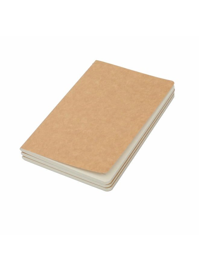 TWONE Travel Journal Set With 3 Notebook Journals Rounded corners 120 Pages - Image 2