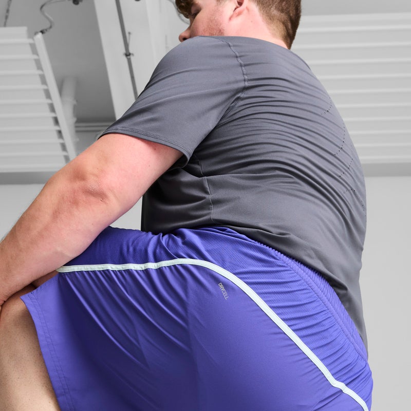 PUMA RUN FAV VELOCITY Mens Blue 7" Running Shorts - Image 5