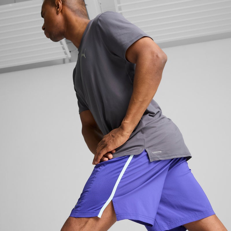 PUMA RUN FAV VELOCITY Mens Blue 7" Running Shorts - Image 2