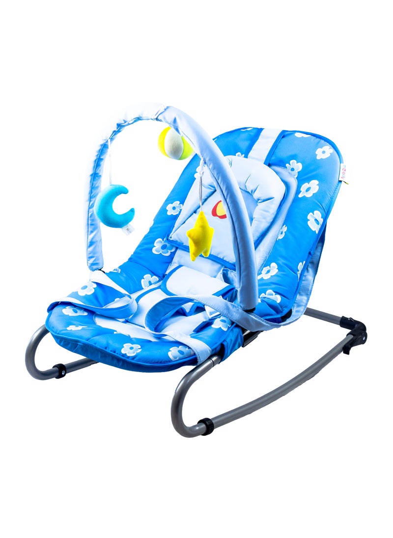 molody Adjustable Portable Baby Bouncing Cradle – Foldable Non-Slip Infant Bouncer for Safe and Comfortable Relaxing (0-6 Months), Ideal for Home and Travel  - Image 1