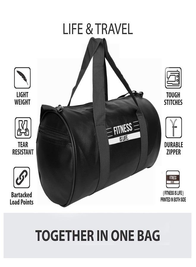 COOL INDIANS Premium Fitness Bag for Gym with Gym Shaker for Boys & Girls. Durable Gym Shaker with BPA-Free, Easy to Mix, and Portable. (Blue) - Image 4