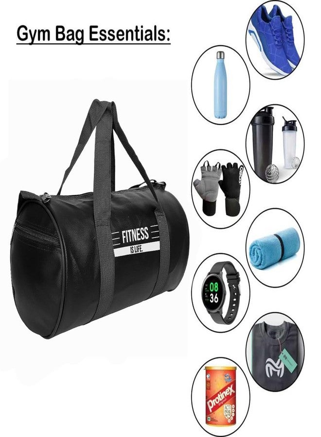 COOL INDIANS Premium Fitness Bag for Gym with Gym Shaker for Boys & Girls. Durable Gym Shaker with BPA-Free, Easy to Mix, and Portable. (Blue) - Image 3