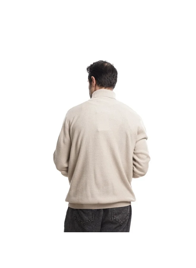 كوب كنزة رجالية كاجوال بأكمام طويلة