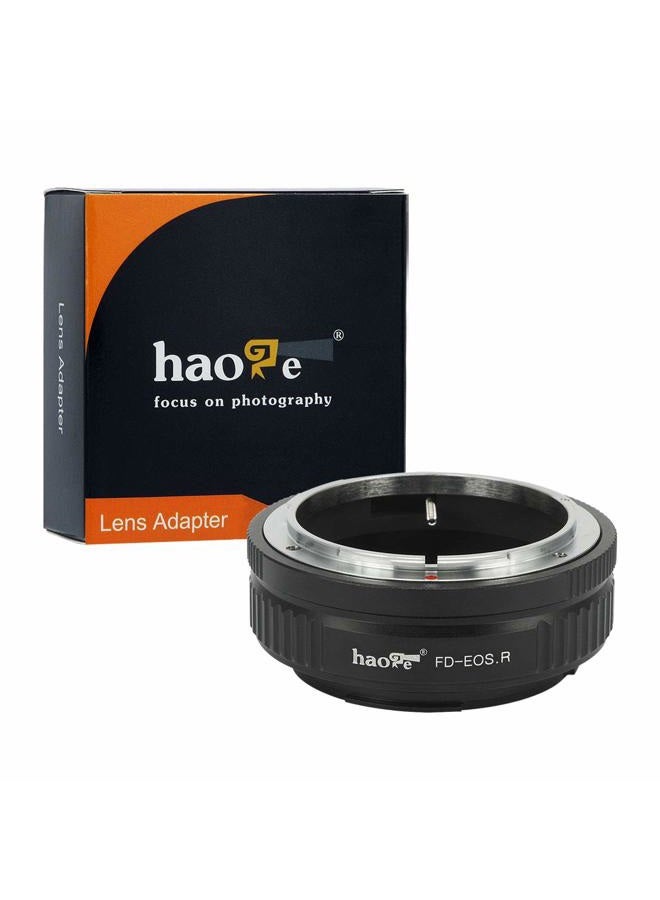 Haoge محول عدسة يدوي لعدسة كانون FD إلى كاميرا كانون RF مثل كانون EOS R - Image 1
