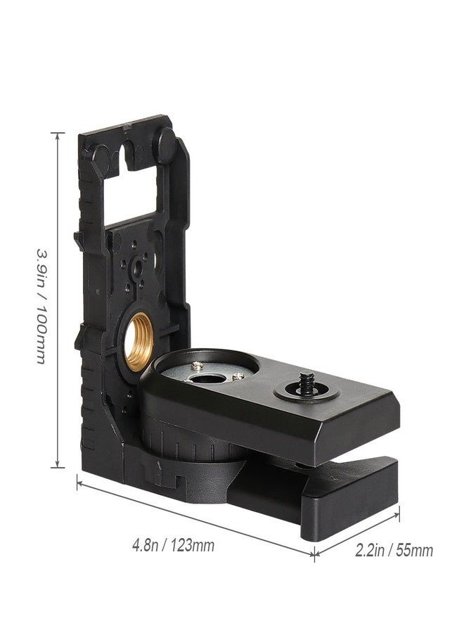 Huepar Laser Level L-shape Laser Level Adapter - Huepar Magnetic Pivoting Base for Wall & Ceiling Mount, alternative to a standard 1/4" and 5/8" thread - Image 5