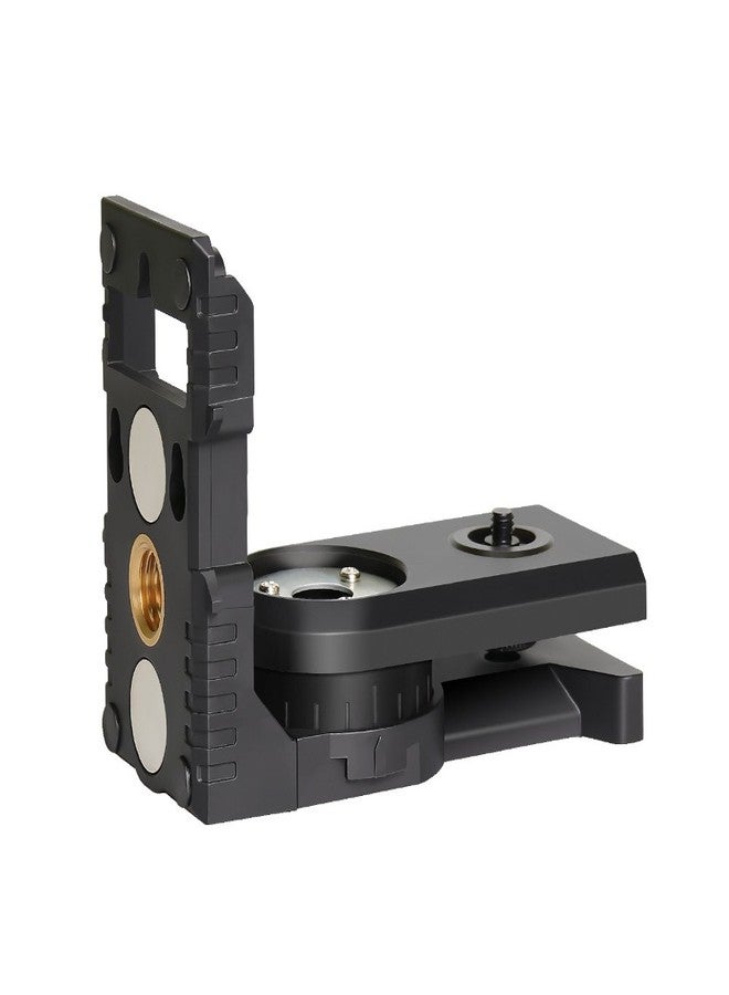 Huepar Laser Level L-shape Laser Level Adapter - Huepar Magnetic Pivoting Base for Wall & Ceiling Mount, alternative to a standard 1/4" and 5/8" thread - Image 1