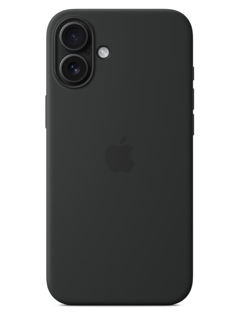 Techie Apple iPhone 16 Plus Silicone Case with MagSafe – Black  - Image 1