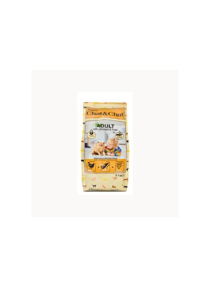 Chat & Chat Chicken Dry Cat Food 2kg