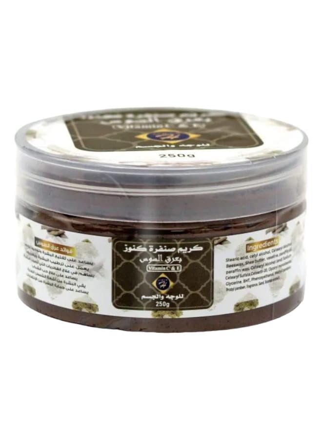 كنوز اتش كريم صنفرة بعرق السوس 250 جم - Image 1