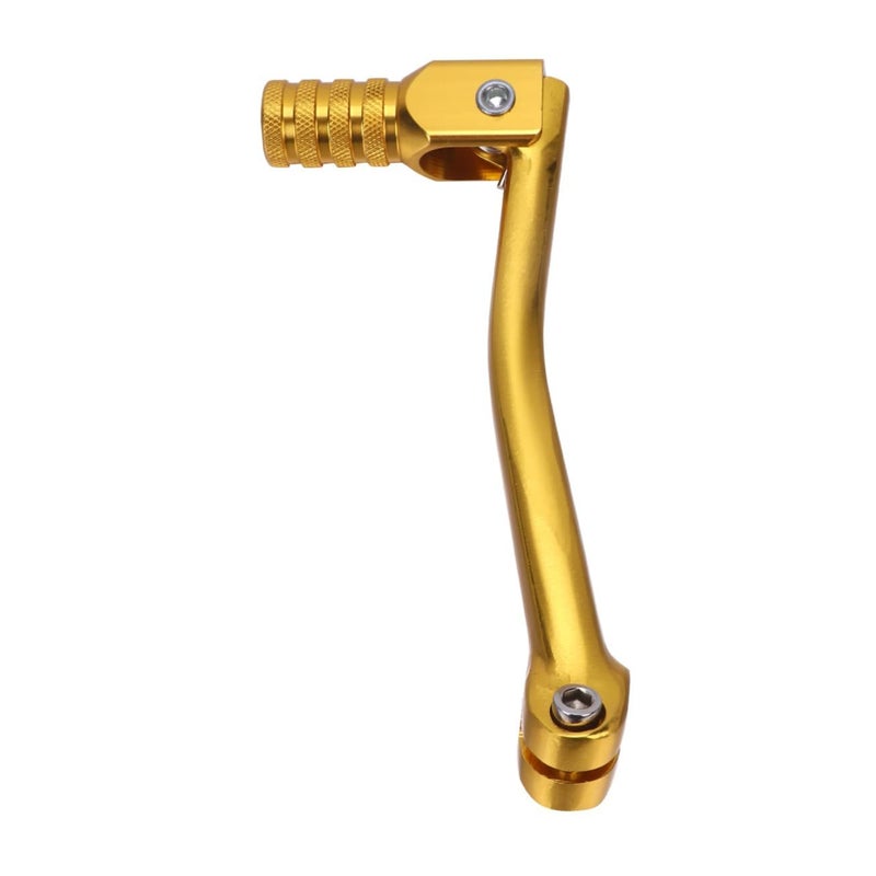 Precision CNC Aluminum Folding Gear Lever Gold 15.5X6.5CM For ATV Dirt Bike Replacement - Image 1