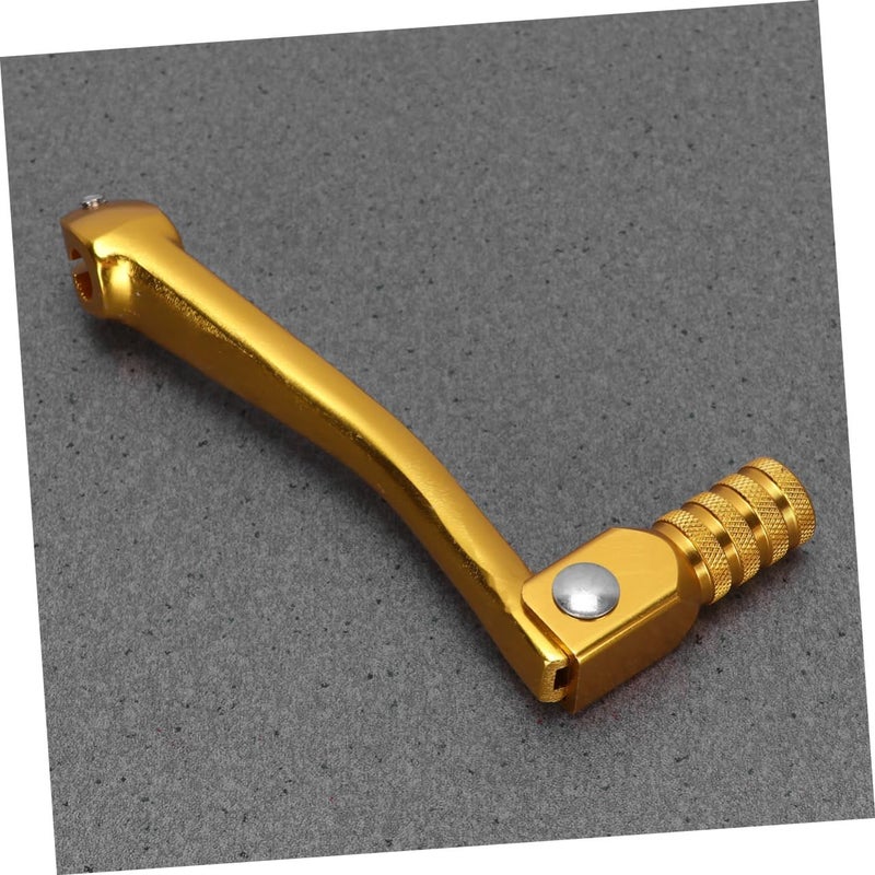 Precision CNC Aluminum Folding Gear Lever Gold 15.5X6.5CM For ATV Dirt Bike Replacement - Image 2