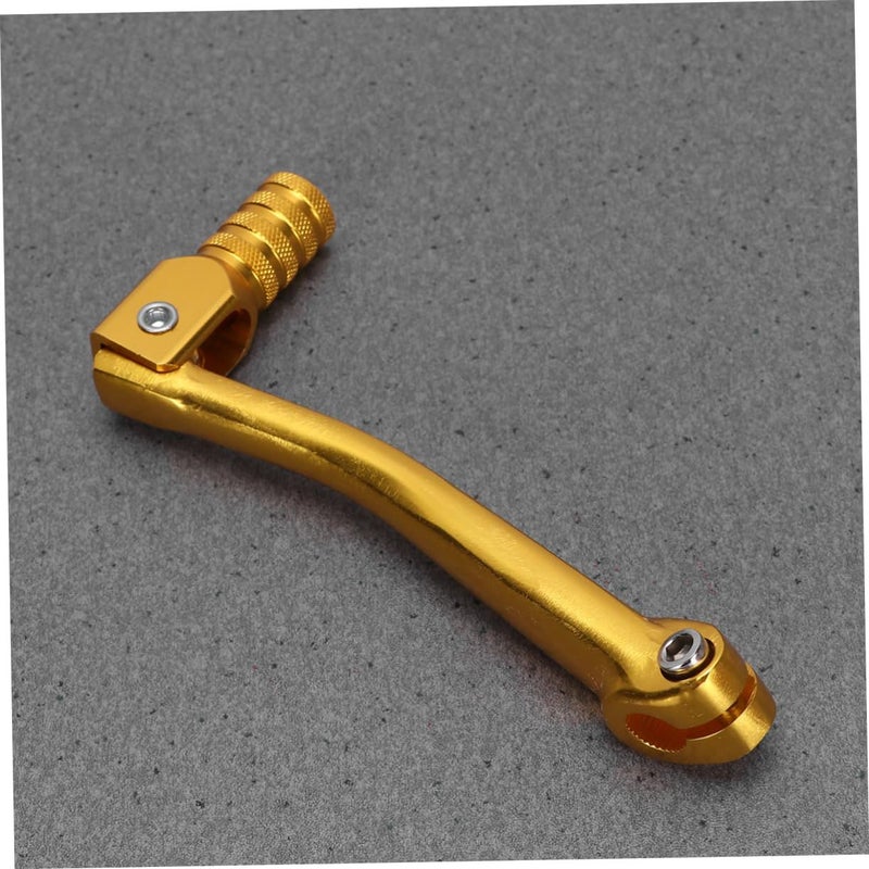 Precision CNC Aluminum Folding Gear Lever Gold 15.5X6.5CM For ATV Dirt Bike Replacement - Image 4