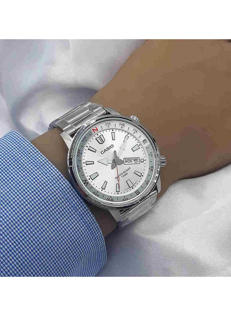 CASIO ساعة كاسيو للرجال MTD-130D-7AVDF - Image 4