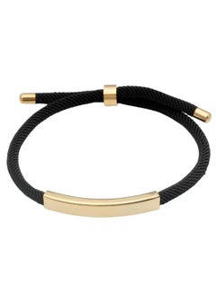 Generic 2 Pieces Stainless Steel Braided Rope Bracelet Ideal as Gift for Couples Men Women  - Image 2