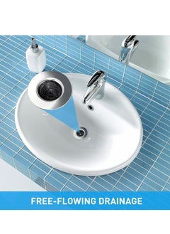 Generic 2PCS Kitchen Sink Strainer Stopper Bathroom Sink Drain Strainers, 1" Small Conical Premium Stainless Steel Porous Hair Catcher, Drainer Filter, Fit for 1.20"-1.60", Depth Than 1.60" Drain Hole  - Image 5