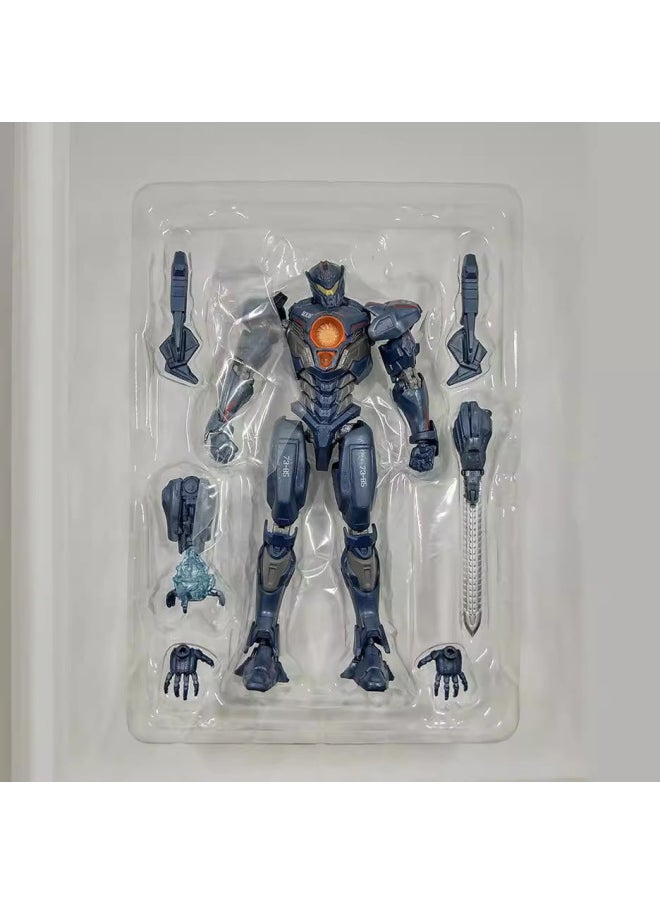 Pacific Rim 2 Thunder Revenge Wanderer Mecha Model Hand-held Monster Action Figure Toy-Color:Guardian