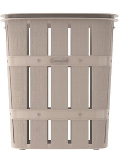 Cosmoplast 33L Cedargrain Laundry Bin  - Image 4