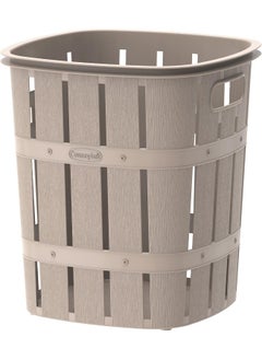Cosmoplast 33L Cedargrain Laundry Bin  - Image 1