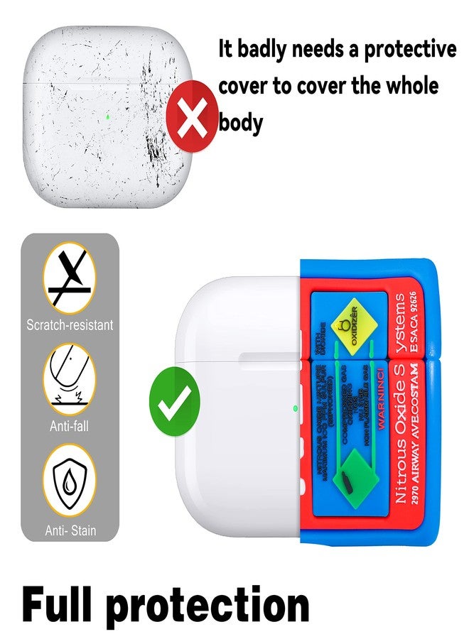 Besoar for Airpod Pro Case 3D Nos Nitrogen Bottle for Boys Girls Kids Teens Cute Cartoon Fun Soft Silicone Design for Airpods Pro Cases Cover Funny Unique Hypebeast for Air Pod Pro Covers - Image 5