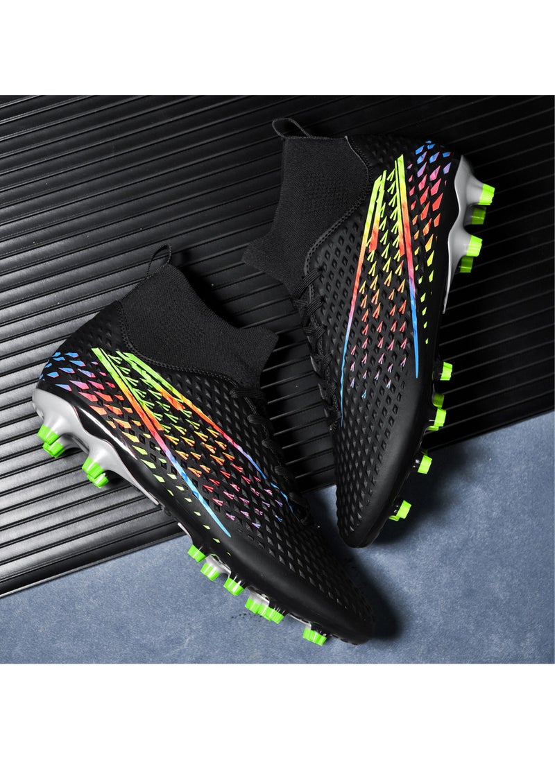 Generic - Mens Soccer Shoes For Outdoor Indoor Professional Youth Boys Soccer Shoes Unisex Soccer Shoes. - Image 1