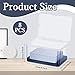PerKoop 8 Pcs Plastic Card Case Boxes for 162 Pcs Game Cards 3 Decks of Playing Card Clear Plastic Holder Box Organizer for Travel Game 4 7 x 3 3 x 2 5 Inch Cards Not Included - Image 4