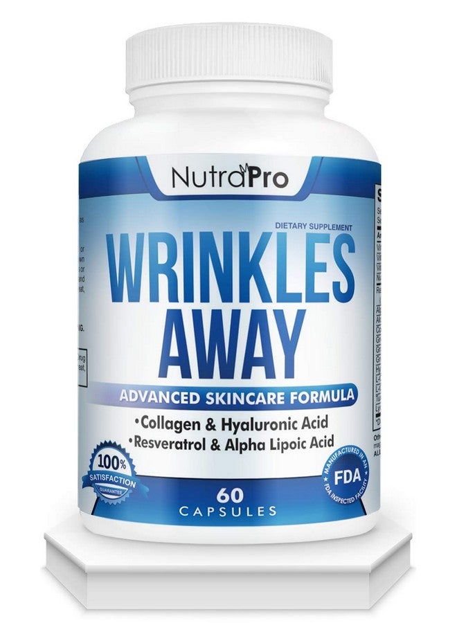 NutraPro Anti Wrinkle And Ageless Skin Vitamins Dermal Repair Complex For Skin Repair With Collagen & Resveratrol & Alpha Lipoic Acid & Hyaluronic Acid Supplement To Renew Skin - Image 2