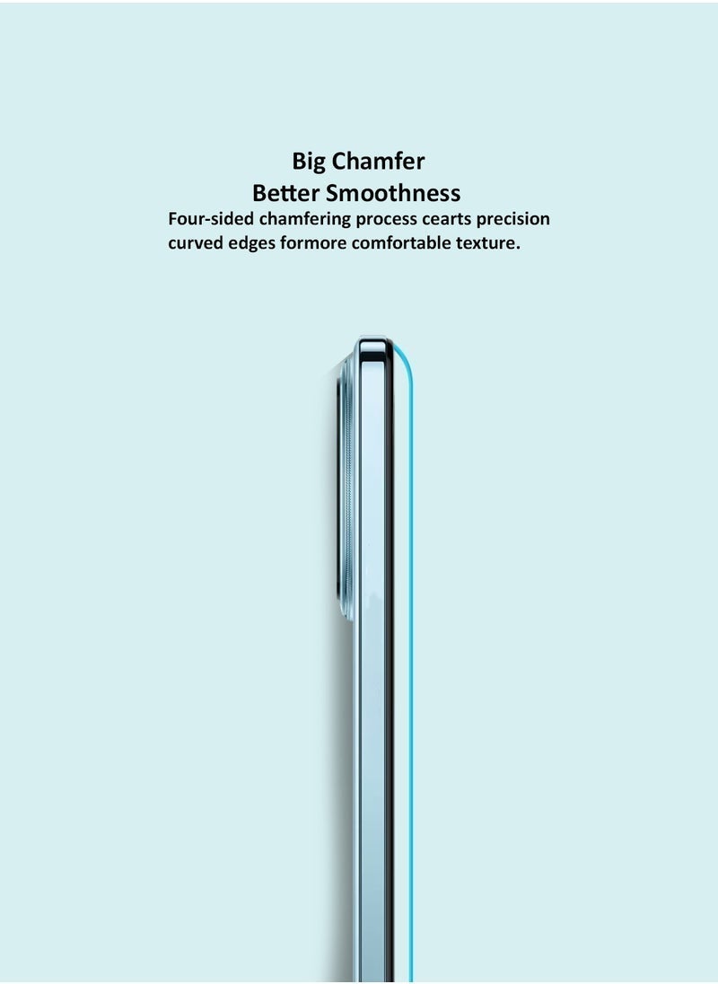 Raxoom GMAX Premium Tempered Glass Screen Protector for vivo Y39 5G 2025 with 9H Hardness 2.5D Curved Edge Full Coverage HD Clarity Scratch Resistant Bubble Free Ultra-Thin Touch Responsive Screen Guard - Image 5