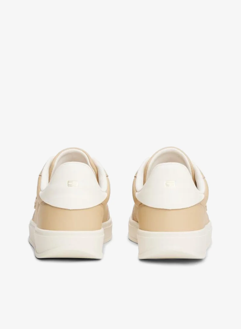 Tommy Hilfiger beige Premium Heritage Low Top Sneakers for Women | Best Price UAE