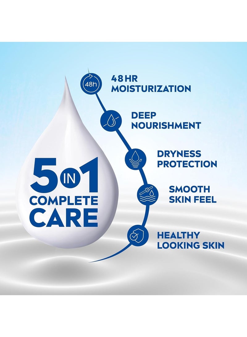 Nivea Cocoa Nourish 400ml Body Lotion with Deep Moisture Serum| 48 H Moisturization | With Cocoa Butter & Coconut Oil | Non Greasy & Healthy Looking Skin |For Very Dry Skin - Image 5