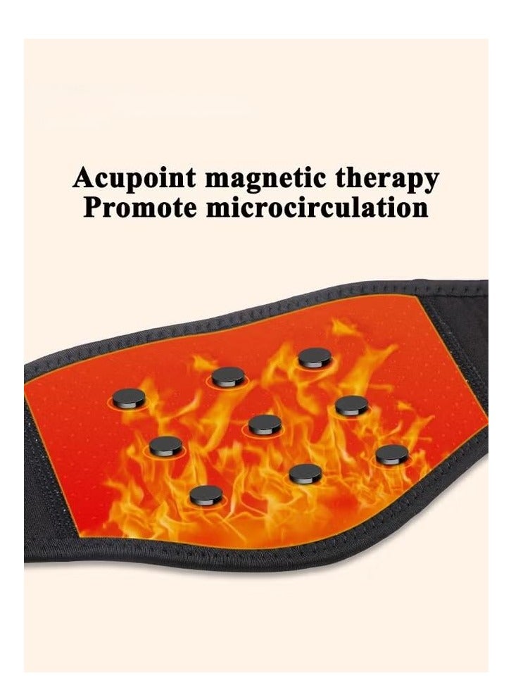 Magnetic Self Heating Neck Brace for Men Women, Adjustable Neck Wrap Protector, Neck Support Neck Warmer Neck Protector for Neck Arthritis Migraine Headaches Shoulders Back Spinal Pain Relief Therapy - Image 3