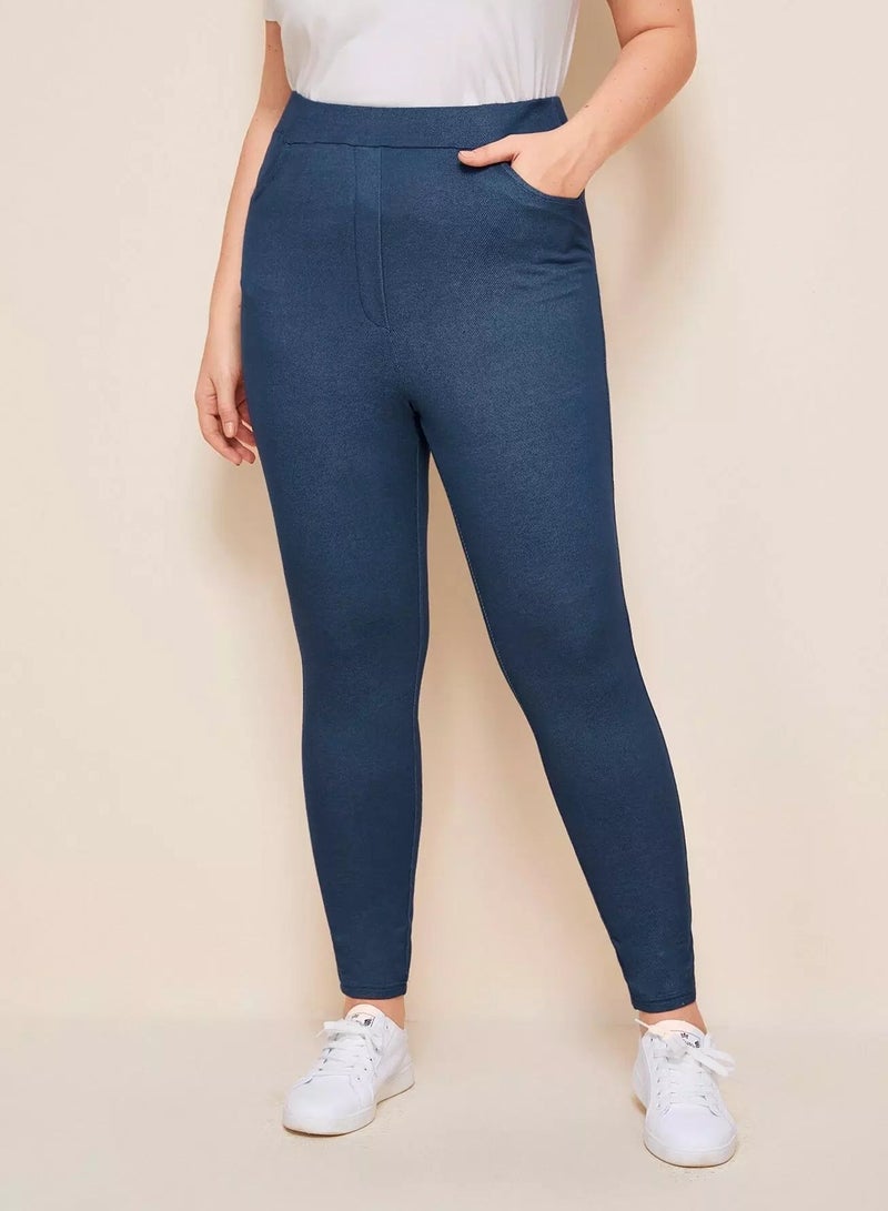 Plus High-Rise Jeggings  - Image 5