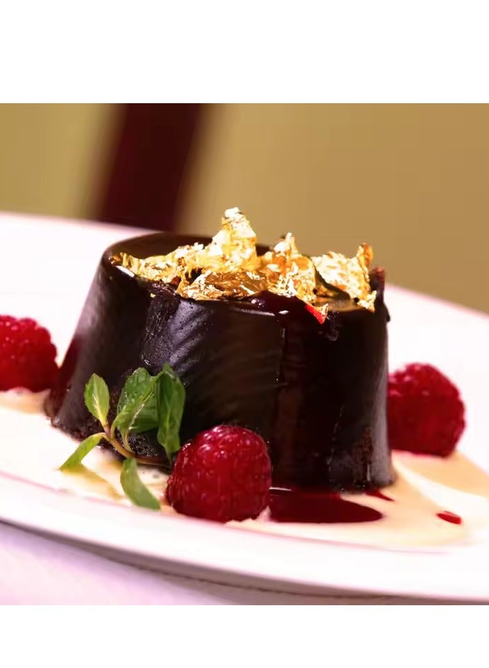 0.1 g/bottle 24K Gold Flakes Edible Real Gold Flakes Cosmetics Food Wine Beverage Decoration Thin gold foil flakes - Image 5