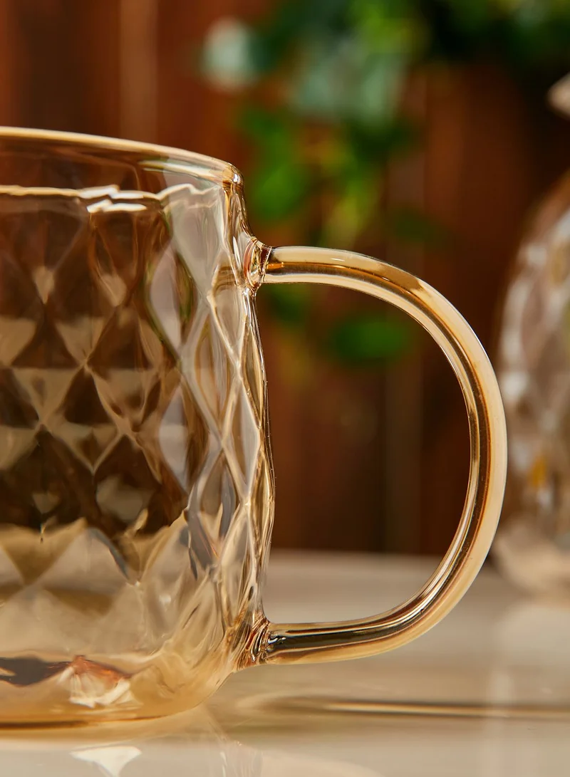 Noire Edit Glass Mug