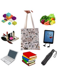 WCGXKO Theatre Lover Gift Broadway Musical Gift Musical Theater Seize The Day Zipper Pouch Makeup Bag (The Day Tote)  - Image 3