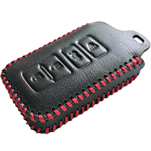 Coolbestda 2Pcs Coolbestda 4Buttons Key Fob Cover Keyless Skin Jacket Remote Wallet Bag for 2019 2018 2017 Toyota Highlander Avalon Camry Corolla RAV4 HYQ14FBA - Image 3
