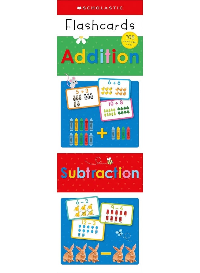 Addition & Subtraction Flashcard Double Pack: Scholastic Early Learners (Flashcards)