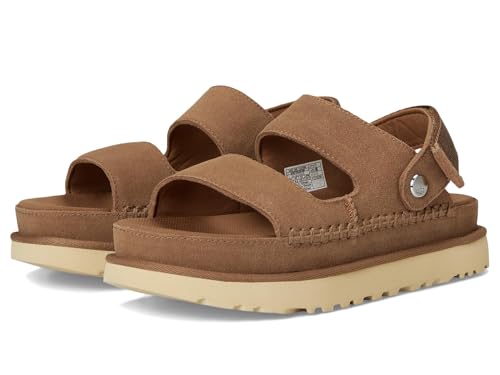 UGG Women's Goldenstar Glide Sandal, Chestnut, 9 - Image 1